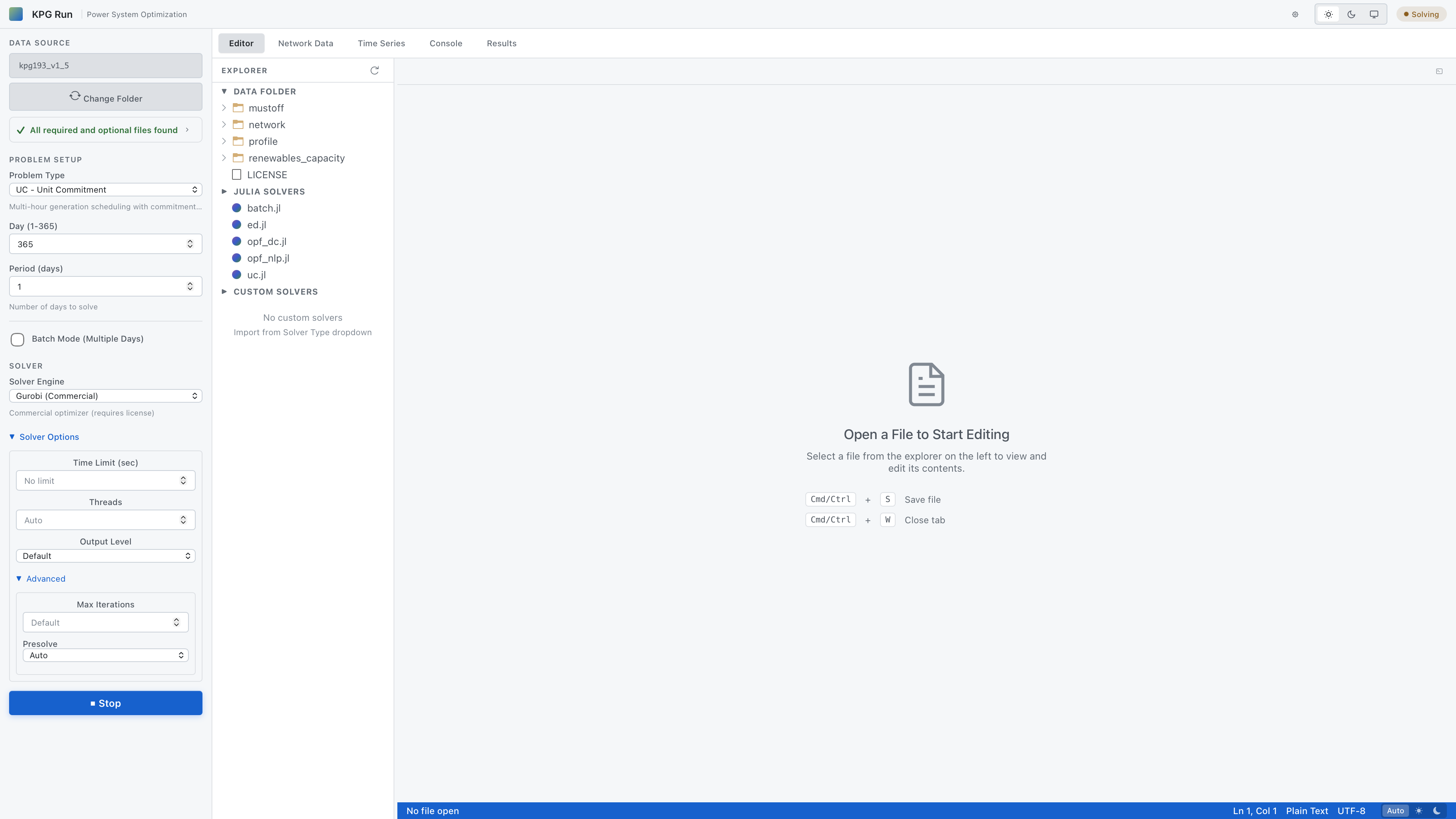 User Interface Guide - Interface Layout